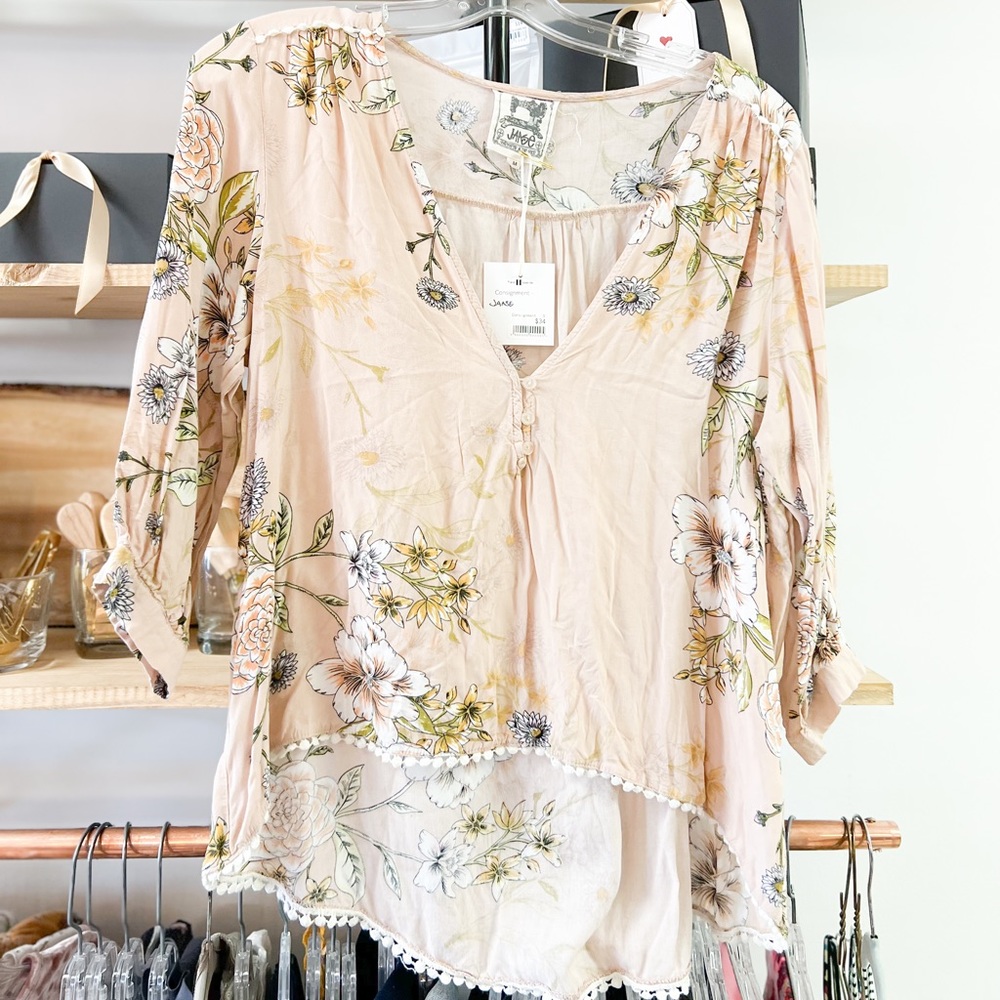 JAASE Floral Blouse
